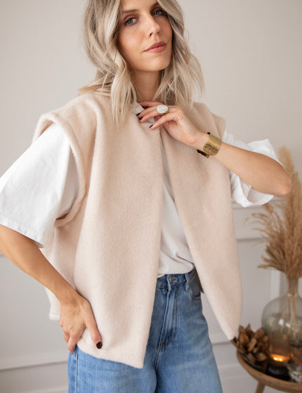 Hug Me Softly Beige - Cardigan/Jacket