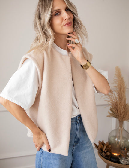 Hug Me Softly Beige - Cardigan/Jacket