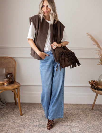 Hug Me Softly Brown - Vest/Jacket