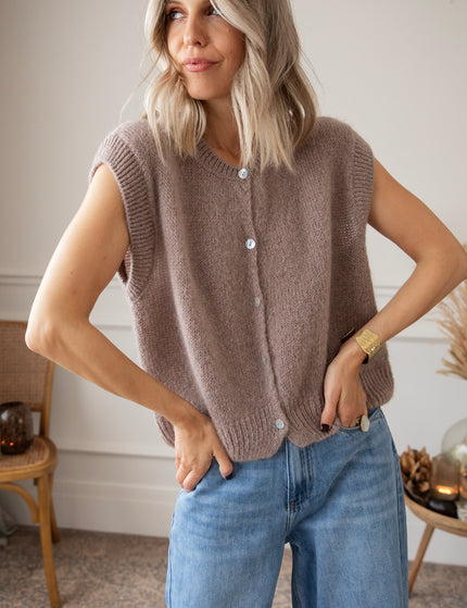 Debardeur - Nora - Taupe