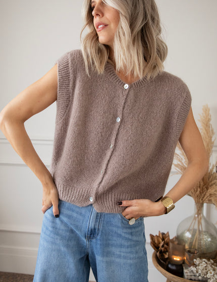 Debardeur - Nora - Taupe