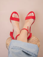 Statement Step Red - Heels