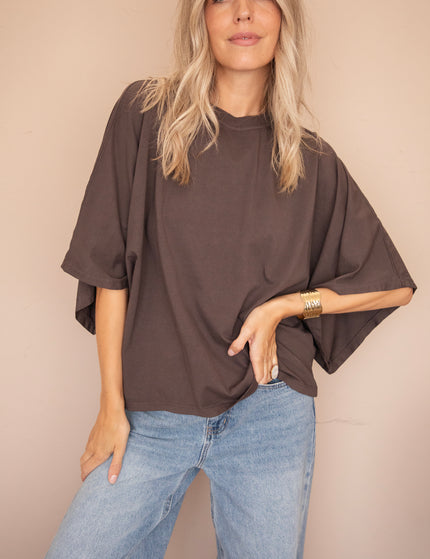 Butterfly Base Choco - T-Shirt