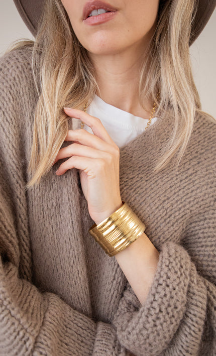 Classy Cuff  Gold - Armband