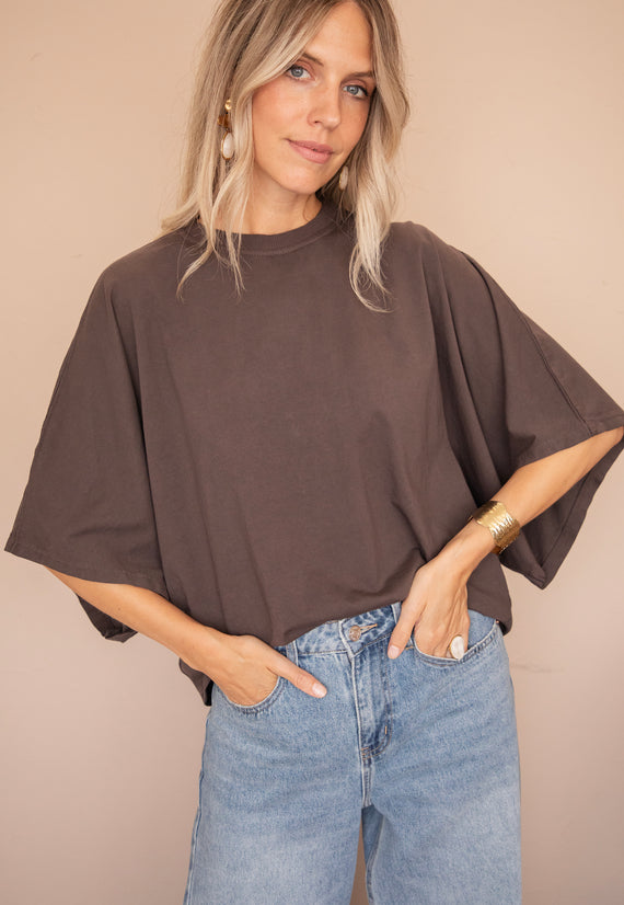 Butterfly Base Choco - T-Shirt