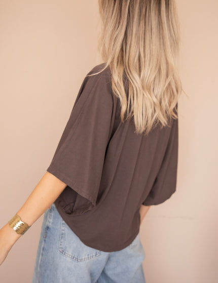 Butterfly Base Choco - T-Shirt