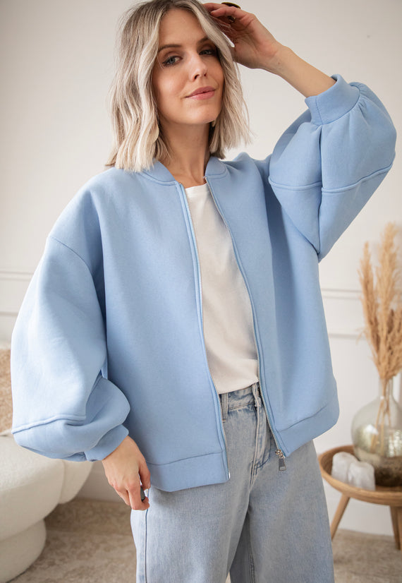 Snuggle Up Soft Blue - Cardigan