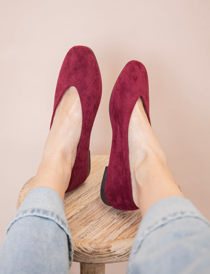 Fenna Burgundy - Flats