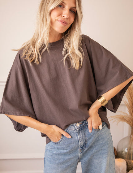 Butterfly Base Choco - T-Shirt