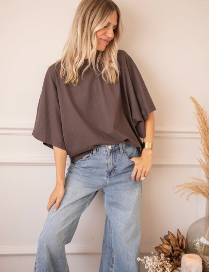 Butterfly Base Choco - T-Shirt