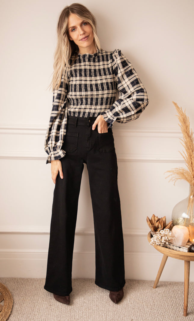Jeans - Penny Pockets - Schwarz