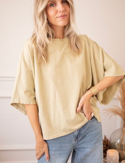 Butterfly Base Dusty Green - T-Shirt