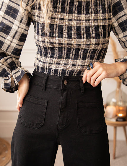 Penny Pockets Black - Jeans