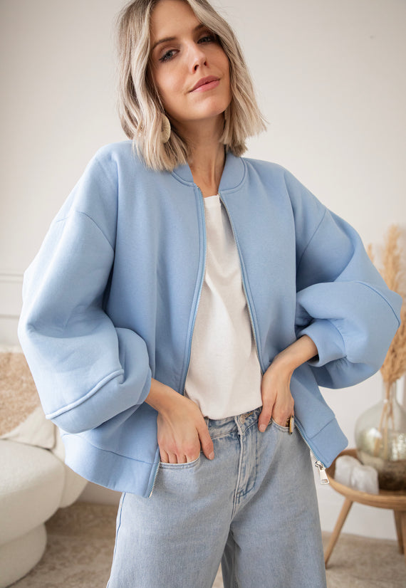 Snuggle Up Soft Blue - Cardigan