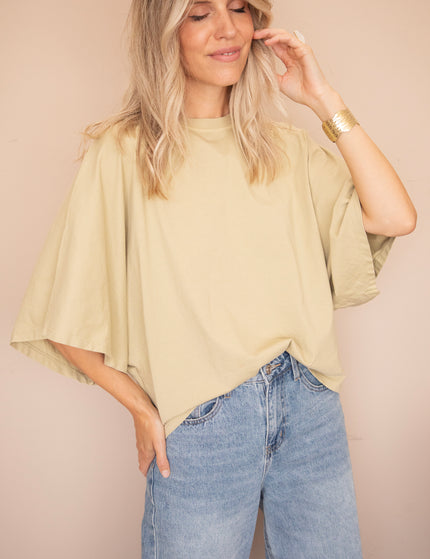 Butterfly Base Dusty Green - T-Shirt