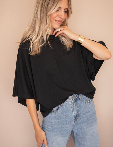 Butterfly Base Black - T-Shirt