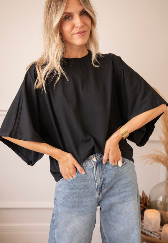 Butterfly Base Black - T-Shirt