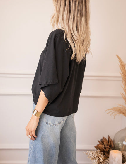 Butterfly Base Black - T-Shirt