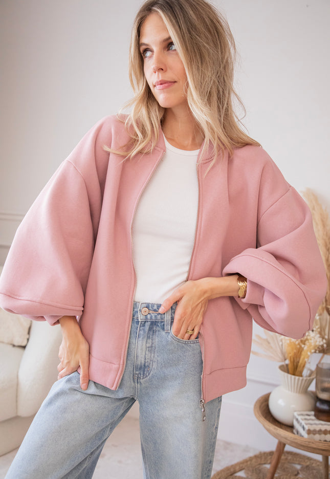 Snuggle Up Pink - Cardigan