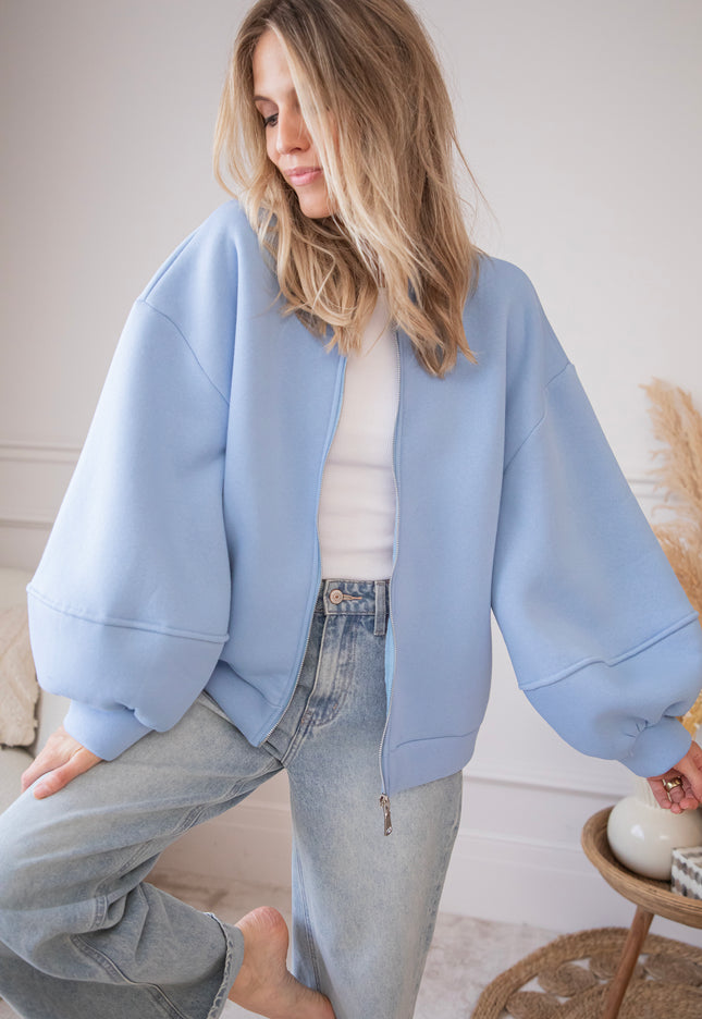 Snuggle Up Soft Blue - Cardigan