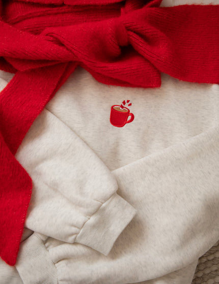 Simplicity Cup Of Christmas Soft Grey - Sweater