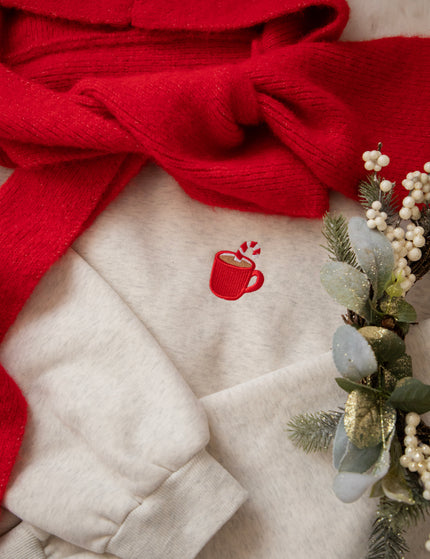 Simplicity Cup Of Christmas Soft Grey - Sweater