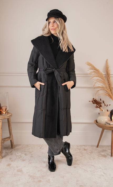 Long Lilah Black - Coat