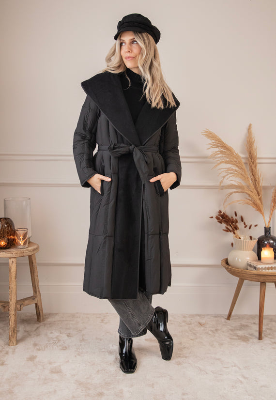 Long Lilah Black - Coat