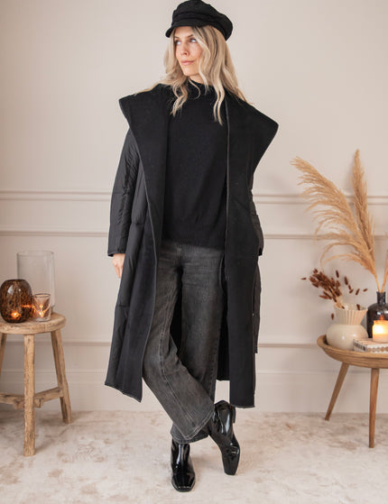 Long Lilah Black - Coat