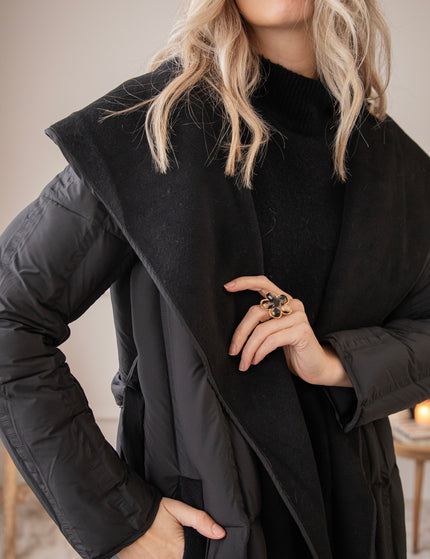 Long Lilah Black - Coat