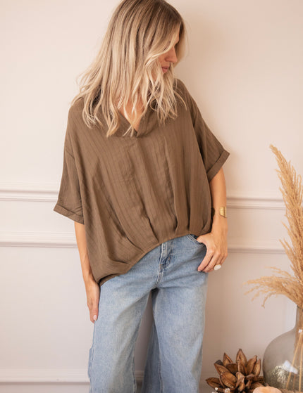 Easy Escape Khaki - Blouse