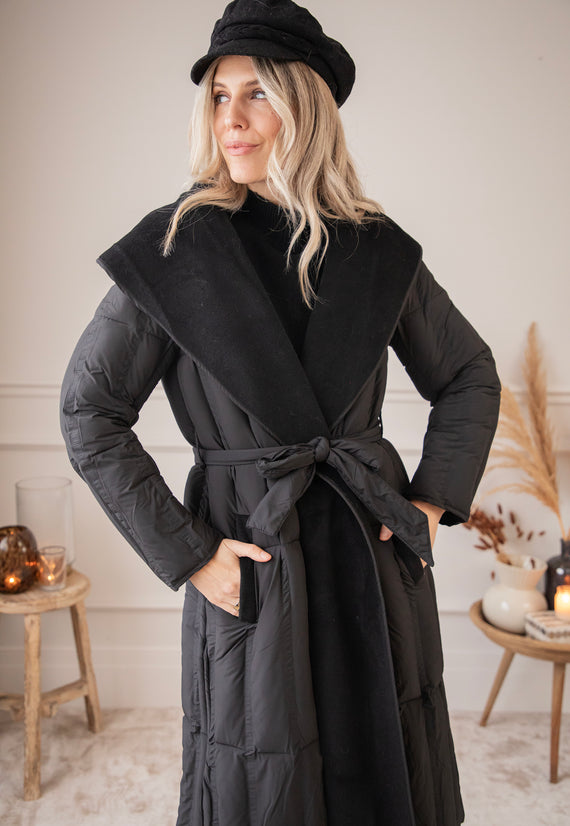 Long Lilah Black - Coat