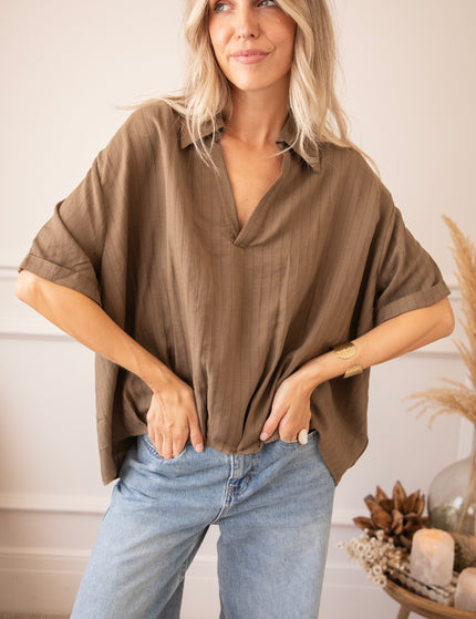 Easy Escape Khaki - Blouse