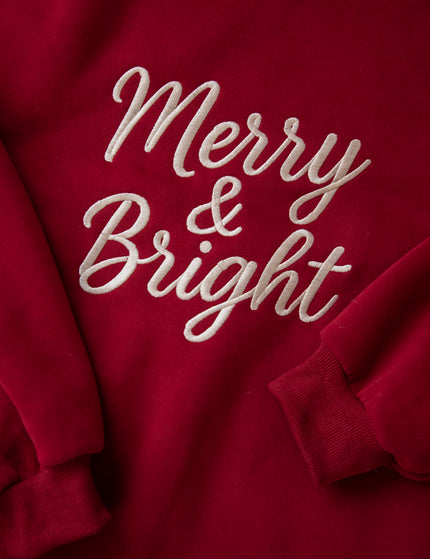 Simplicity Merry & Bright Bordeaux - Sweater