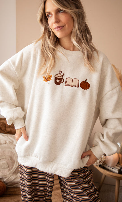 Simplicity Cozy Affair Soft Grey - Sweater