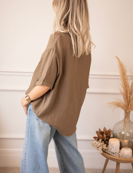 Easy Escape Khaki - Blouse