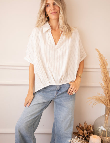 Easy Escape White - Blouse