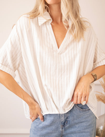 Easy Escape White - Blouse