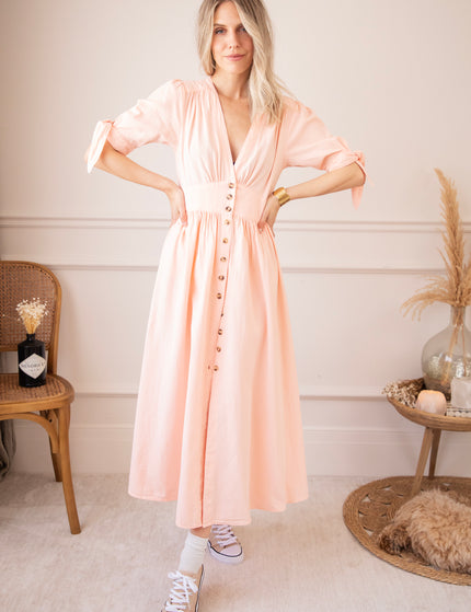 Maxikleid - Jeanne - Koralle