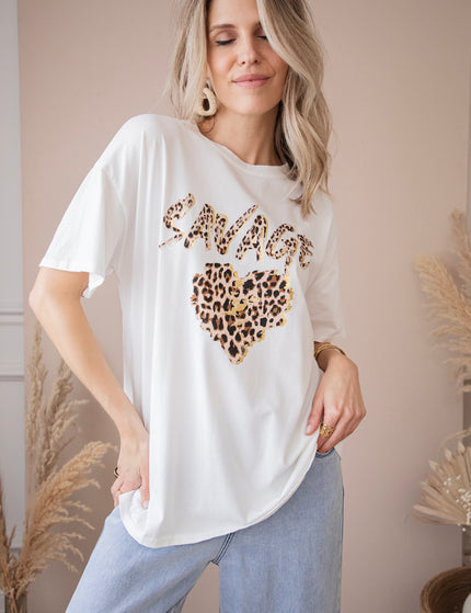 Savage Love White - T-Shirt