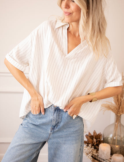 Easy Escape White - Blouse