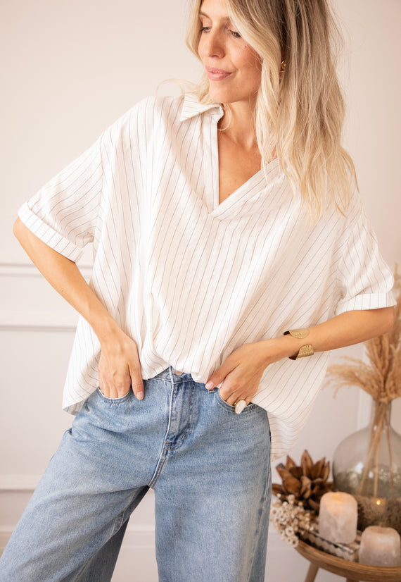Easy Escape White - Blouse
