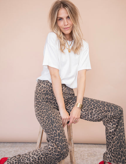 Zoë Leopard - Jeans