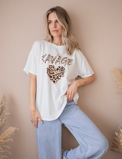 Savage Love White - T-Shirt