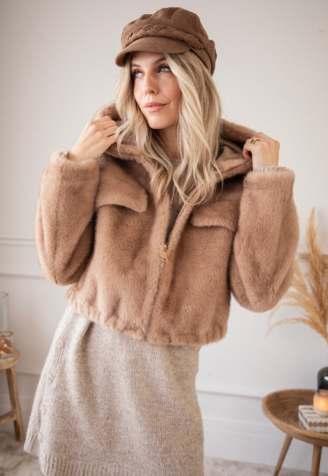 Fur Feels Brown - Jacket