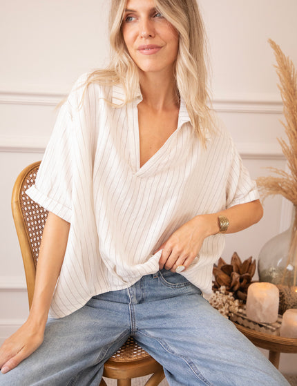 Easy Escape White - Blouse