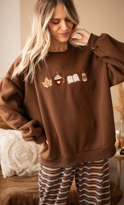 Simplicity Cozy Rituals Chestnut - Sweater