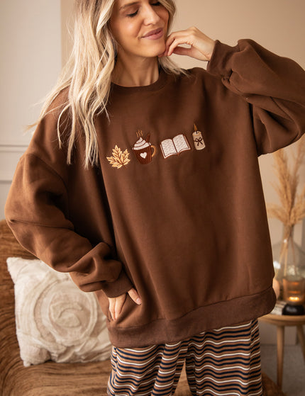 Simplicity Cozy Rituals Chestnut - Sweater