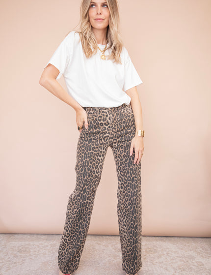 Zoë Leopard - Jeans