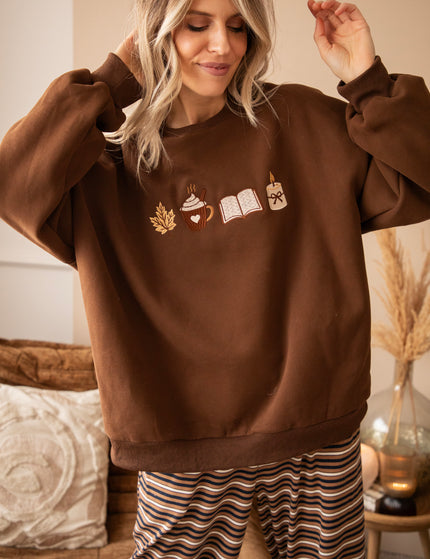 Simplicity Cozy Rituals Chestnut - Sweater
